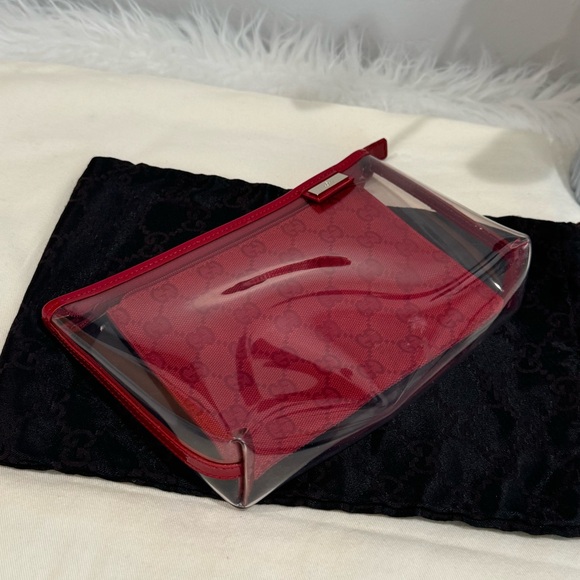 GUCCI Vinyl & Canvas Pouch Duo - Picture 15 of 17